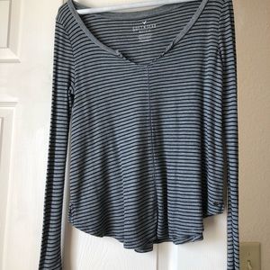 A striped long sleeve Tee!